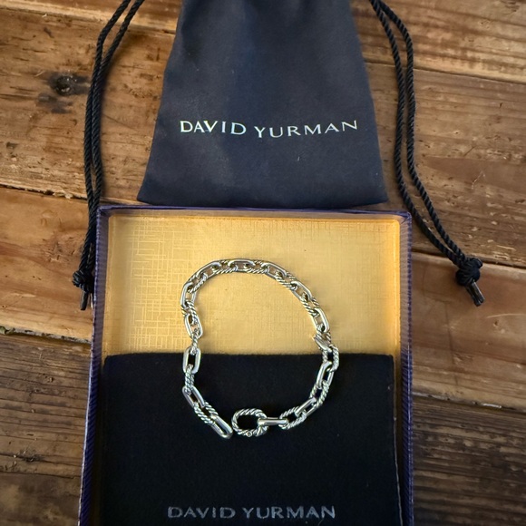 David Yurman Silver Link Bracelet - Picture 5 of 6